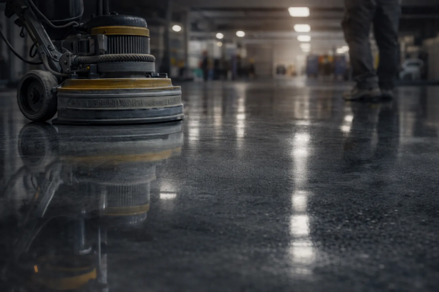 Polished Concrete Background